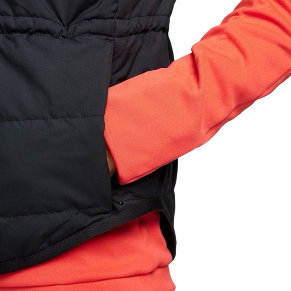 NEW Nike Therma-Fit Swift Running Puffer Vest w/Bungee, Reflectors & Zip Pockets - Picture 5 of 8